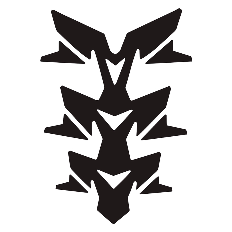 Oxford Gel Spine Invader Rezervor de combustibil cu acoperire negru