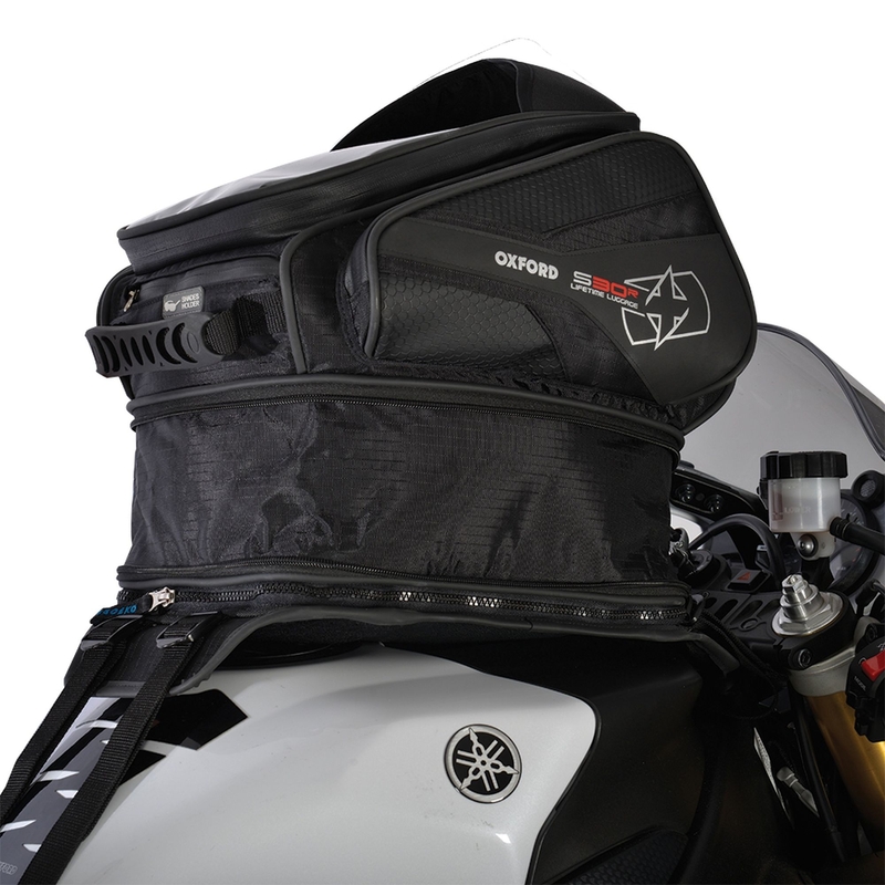 Tankbag pentru motocicleta Oxford S30R negru