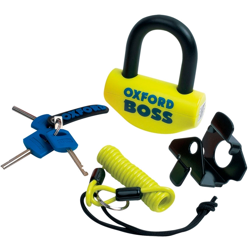 Încuietoare Oxford Boss Boss profil U galben-negru 12,7 mm