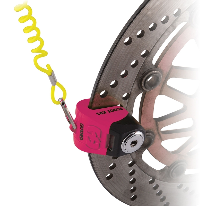Oxford Scoot XD5 blocarea frânei cu disc roz-negru