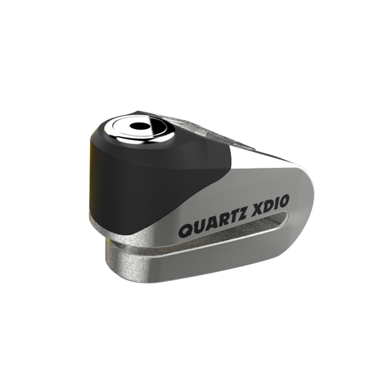 Disc Brake Lock Oxford Quartz XD10 Brushed Metal Sale lichidare