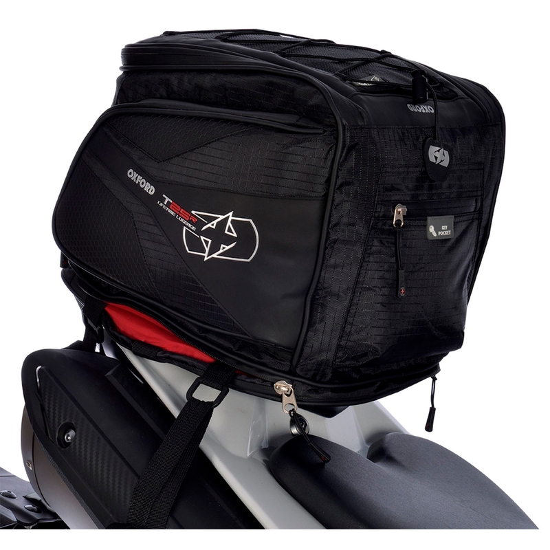 Oxford T25R Tailpack negru negru  pentru pasagerul de șa sac výprodej lichidare