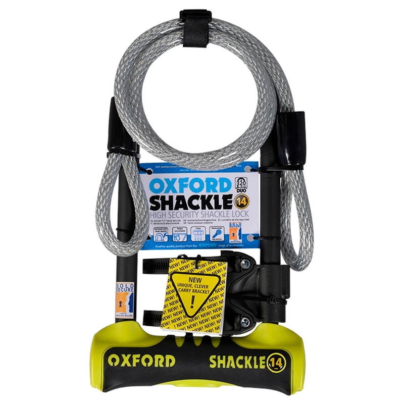 Oxford U profil Shackle 14 DUO blocare galben-negru
