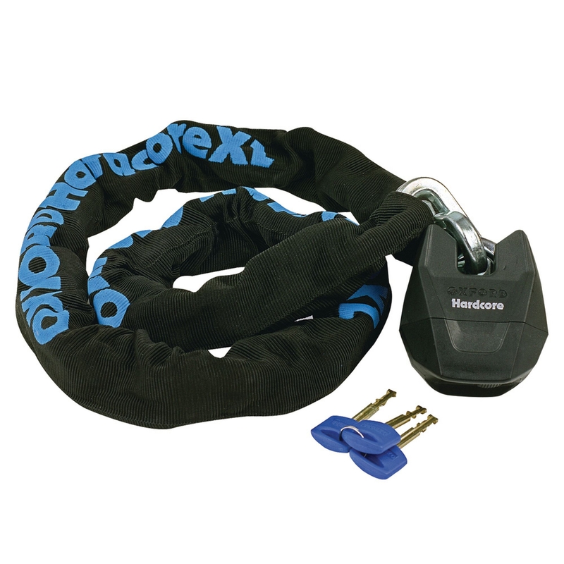 Lanț de blocare Oxford HardcoreXL13 de 1,2 m pentru motociclete