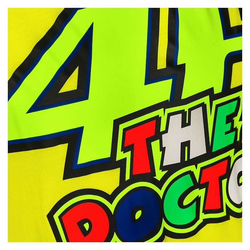 Tricou VR46 Valentino Rossi THE DOCTOR 46 galben