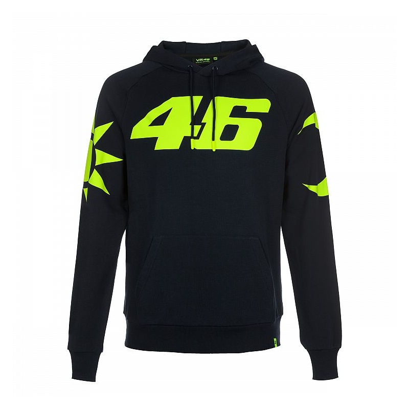 Hanorac VR46 Valentino Rossi REPLICA Fleece albastru închis