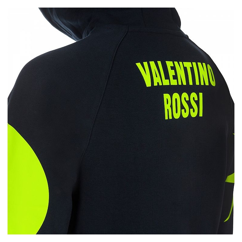 Hanorac VR46 Valentino Rossi REPLICA Fleece albastru închis