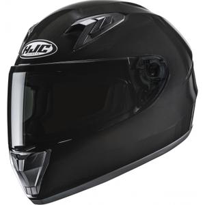 Cască integrală pentru motocicletă HJC Y10 Solid metalizat negru pentru copii