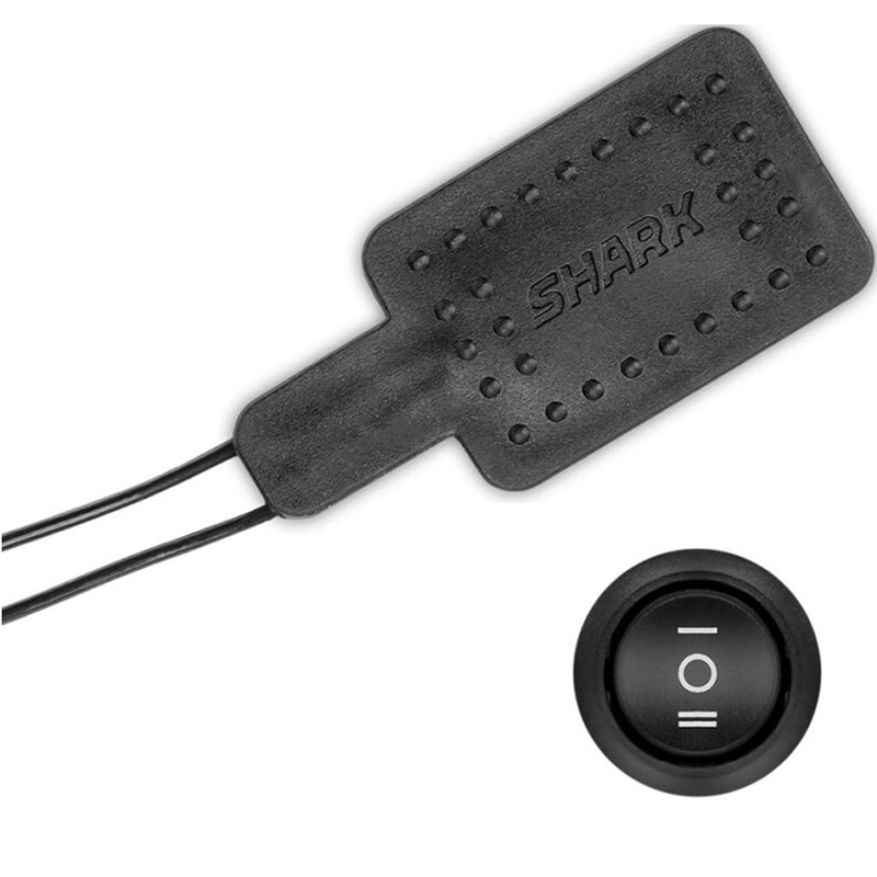Kit de încălzire pentru degetul mare Shark, negru