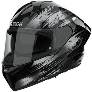 Cască integrală de motocicletă Airoh MATRYX Reflex gri lucios