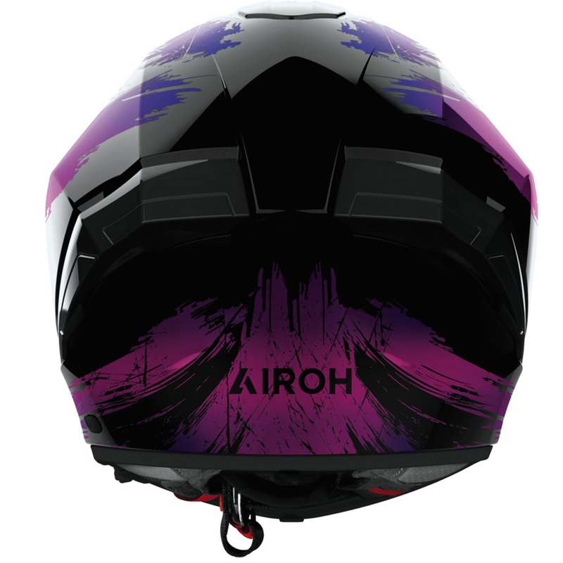 Cască integrală de motocicletă Airoh MATRYX Reflex, violet lucios