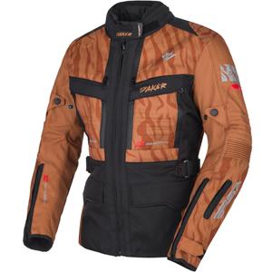 Geacă de motocicletă RSA Dakar 2 pentru femei, nisip-negru-roșu