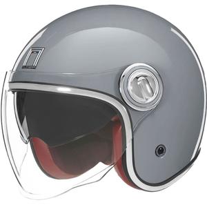 Cască NOX PREMIUM Heritage open face gri