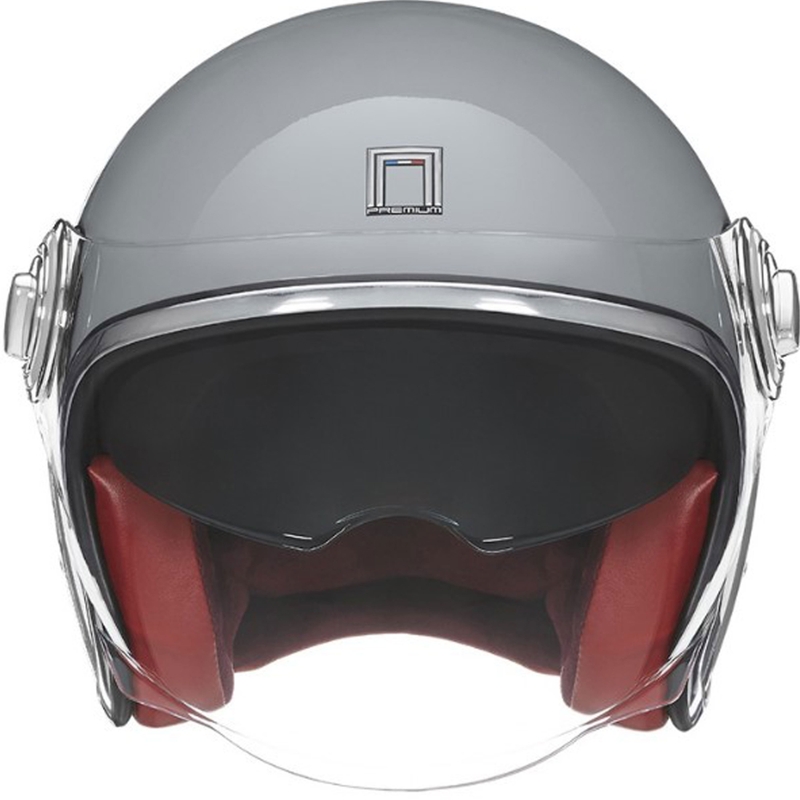 Cască NOX PREMIUM Heritage open face gri