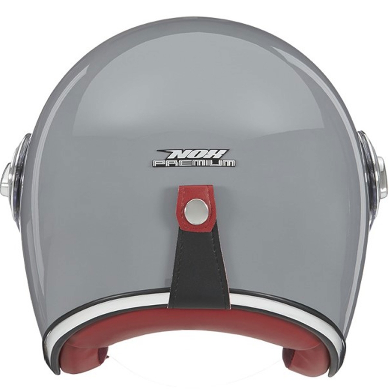 Cască NOX PREMIUM Heritage open face gri