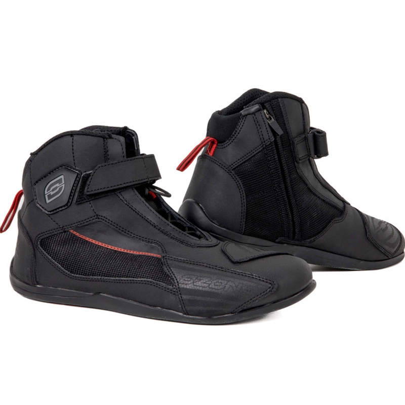 Ghete motociclete Ozone City negre