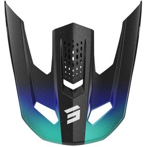 Vizier pentru căștile pentru copii Shot Speed Olymp albastru perlat