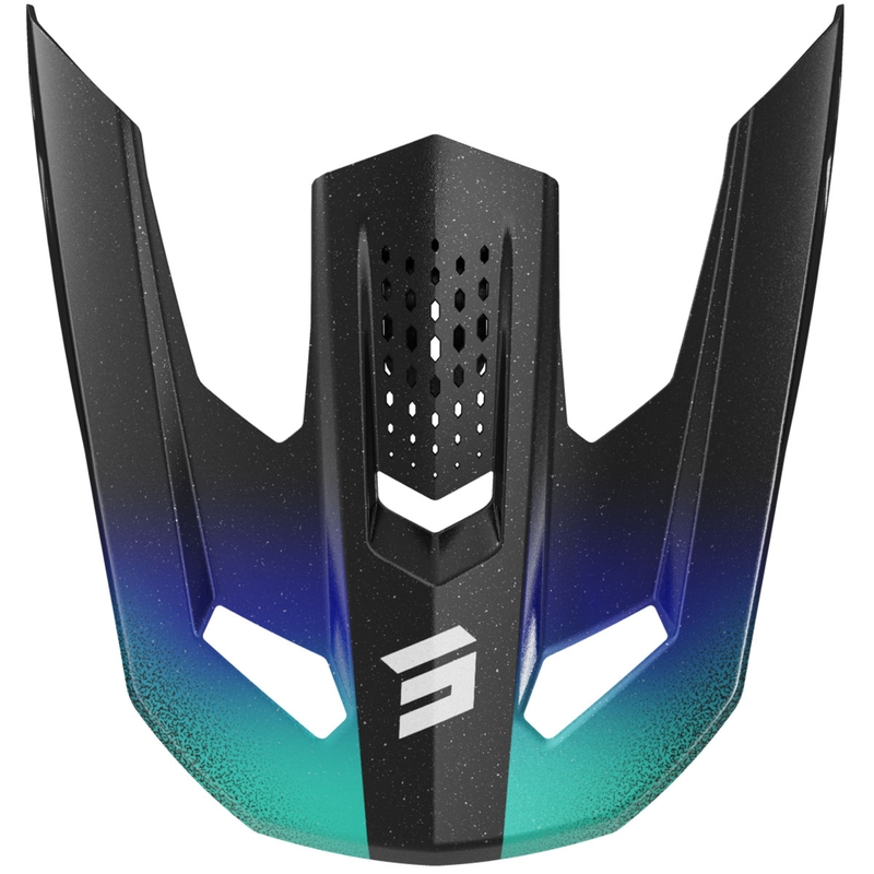 Vizier pentru căștile pentru copii Shot Speed Olymp albastru perlat