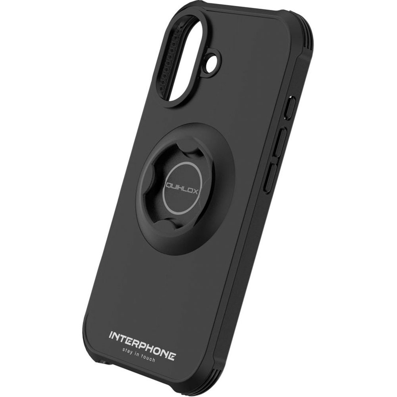 Carcasă telefon Interphone QUIKLOX Tetraforce-Apple iPhone 17 neagră