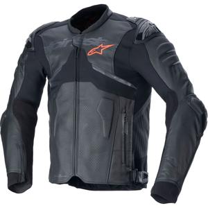 Geacă moto piele Alpinestars Atem 5 neagră