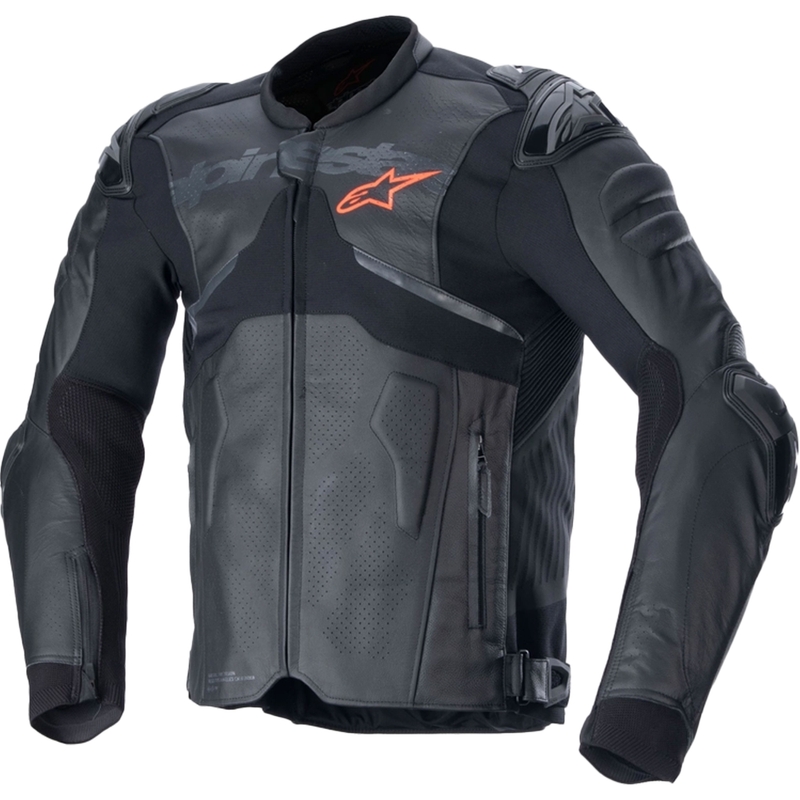 Geacă moto piele Alpinestars Atem 5 neagră