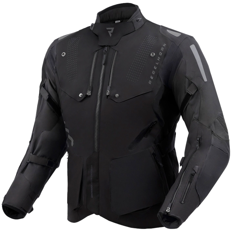 Geacă de motocicletă Rebelhorn Hiker IV neagră