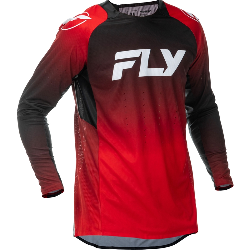 Tricou motocross FLY Racing Evolution roșu-negru-alb