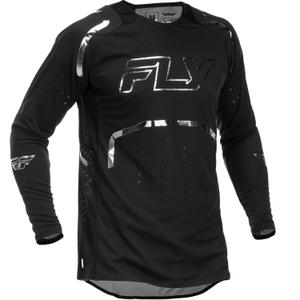 Tricou motocross FLY Racing Evolution SA negru-argintiu