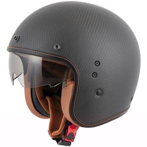 Cască Scorpion Belfast Evo Carbon Open Face Negru Mat