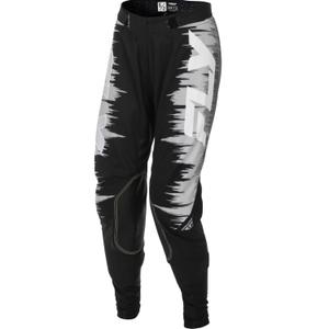 Pantaloni motocross pentru femei FLY Racing Lite negru-gri-alb