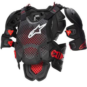 Protecție de corp Alpinestars A-10 2 negru-antracit-roșu