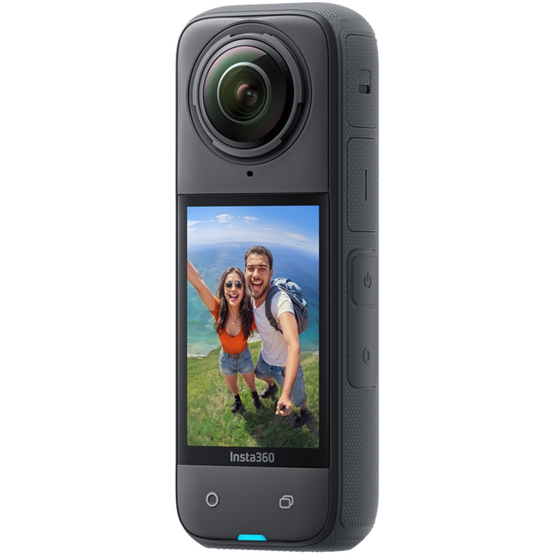 Pachet cameră de acțiune pentru motocicletă Insta360 X4, negru