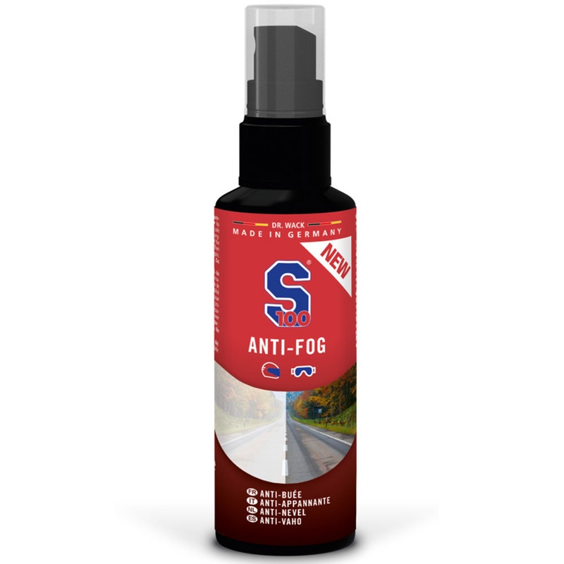 Agent anti-aburire S100 Anti-Fog, inclusiv lavetă din microfibră 100 ml