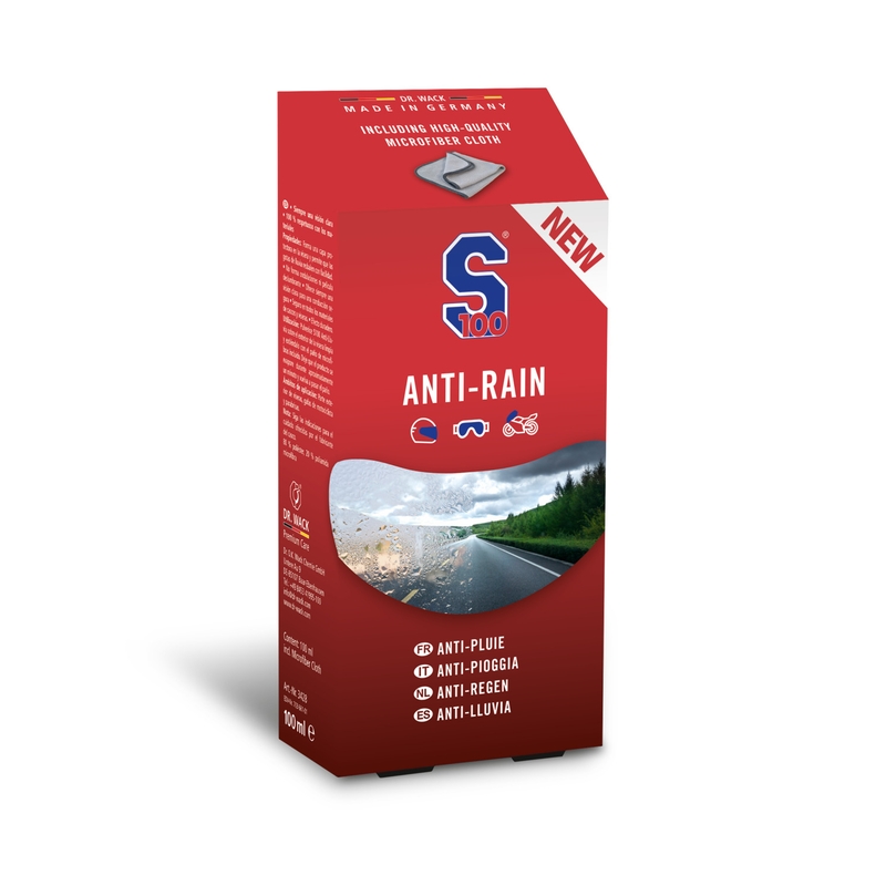 Anti-Rain S100 inclusiv lavetă din microfibră 100 ml