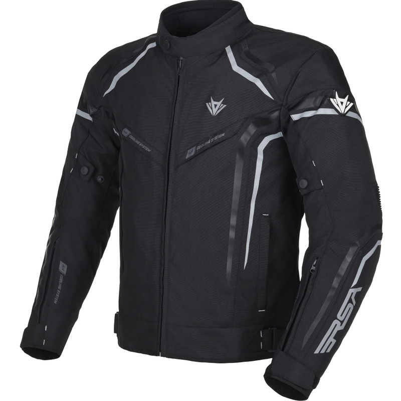 Geacă moto RSA Compact 2 negru-gri