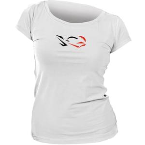 Tricou funcțional pentru femei nanosilver® RIDE alb
