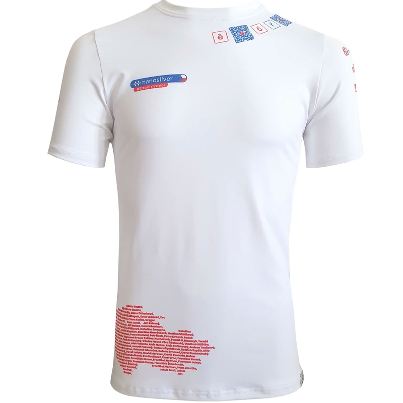 Tricou funcțional nanosilver® HOME alb