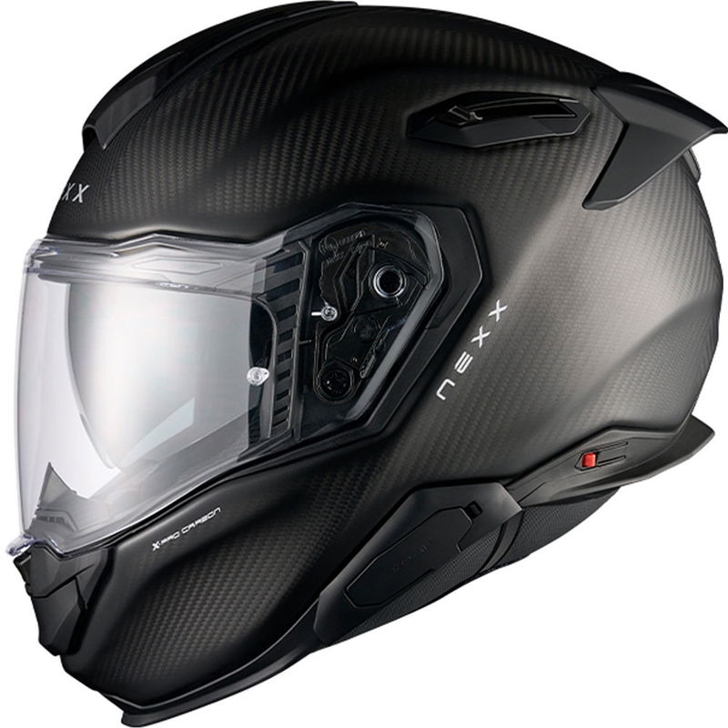 Cască integrală pentru motocicletă Nexx X.TR Zero PRO Carbon, neagră mată