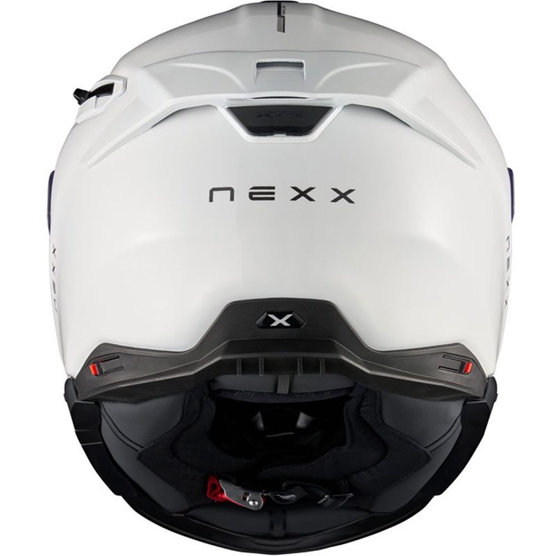 Cască de motocicletă Nexx X.TR Plain Full Face, albă