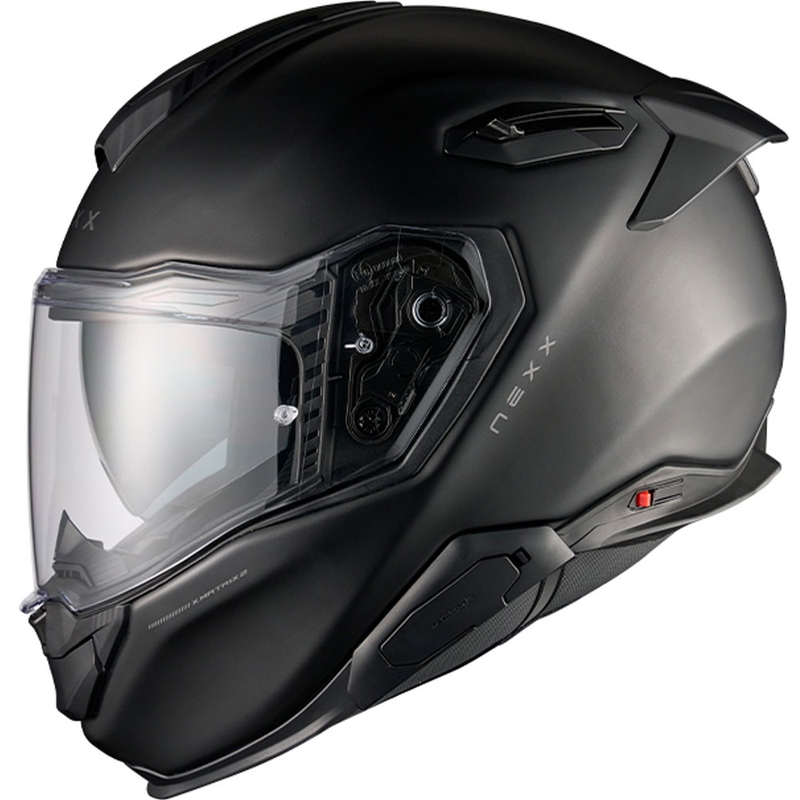 Cască de motocicletă Nexx X.TR Plain Full Face, neagră mată