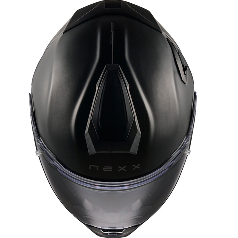 Cască de motocicletă Nexx X.TR Plain Full Face, neagră mată