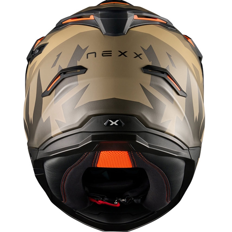 Casca moto enduro NEXX Y.TRAVL Primal mat nisip gri
