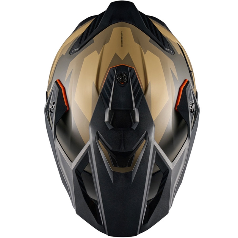 Casca moto enduro NEXX Y.TRAVL Primal mat nisip gri