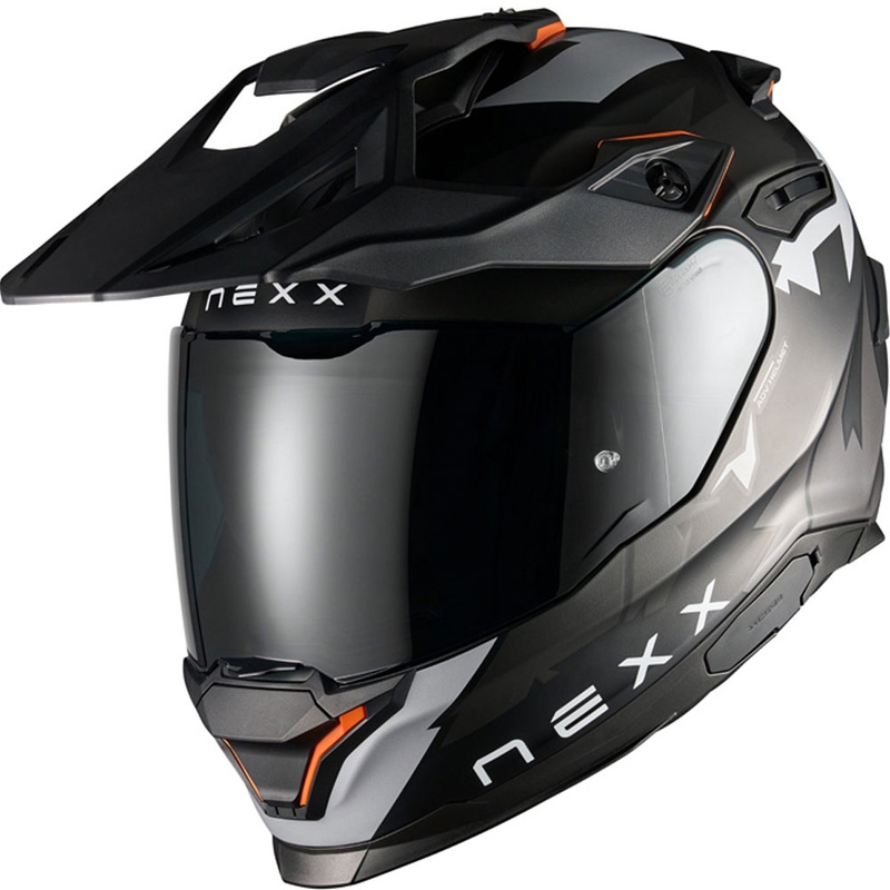 Cască de motocicletă enduro NEXX Y.TRAVL Primal negru mat-gri