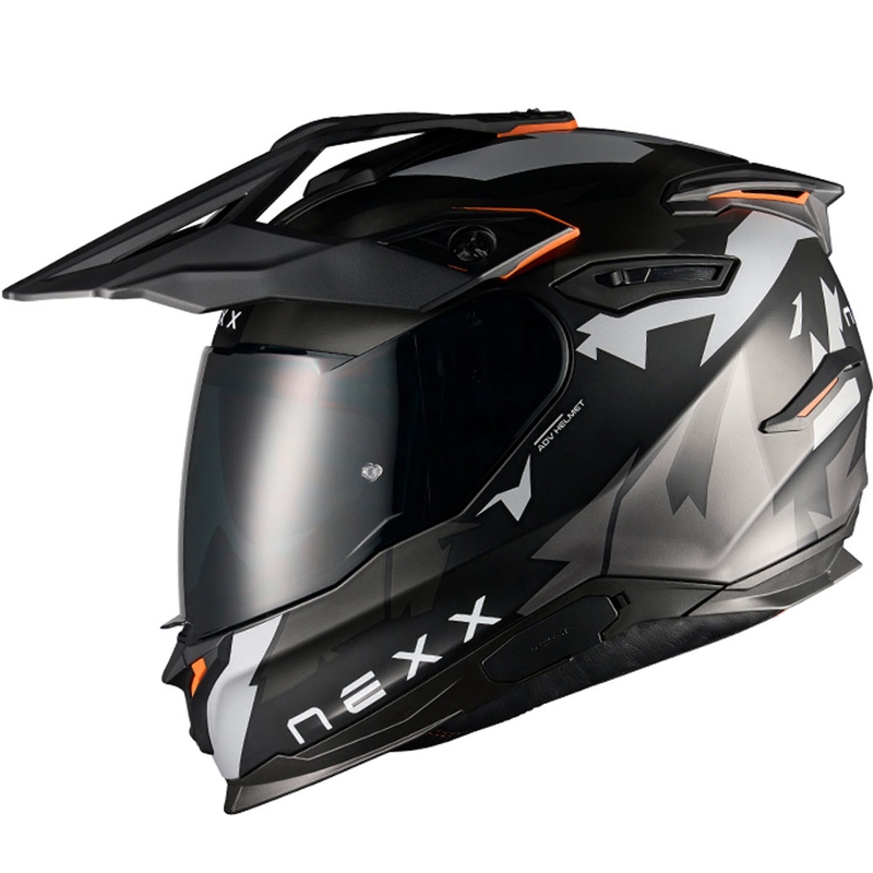 Cască de motocicletă enduro NEXX Y.TRAVL Primal negru mat-gri