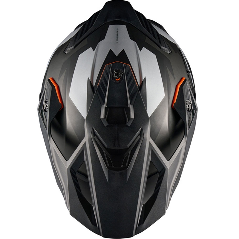 Cască de motocicletă enduro NEXX Y.TRAVL Primal negru mat-gri