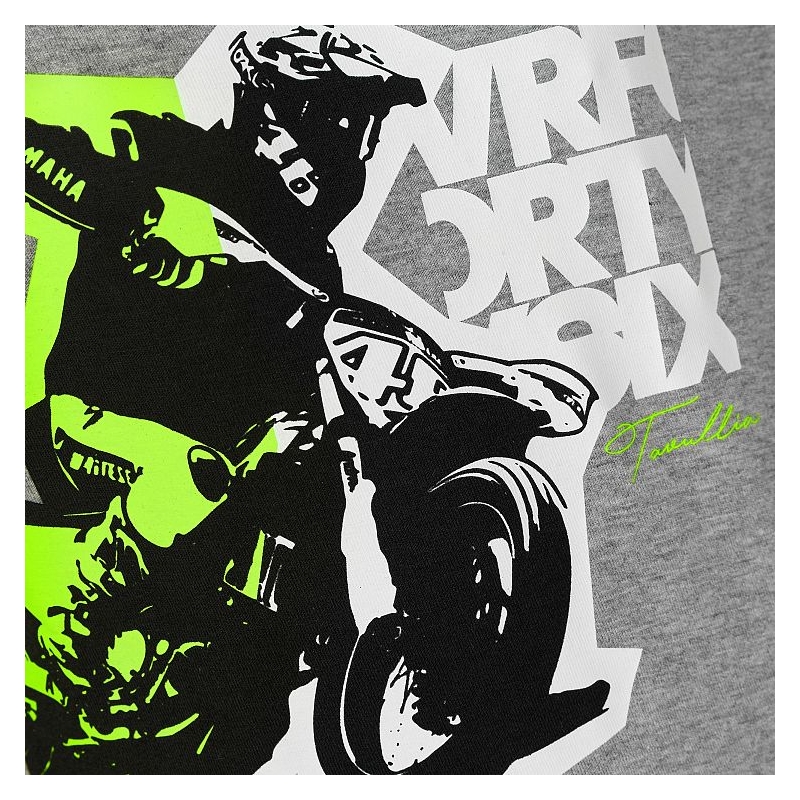 Tricou pentru copii VR46 Valentino Rossi gri