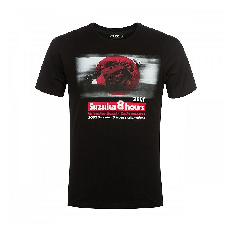 Tricou VR46 Valentino Rossi SUZUKA 8 HOURS negru