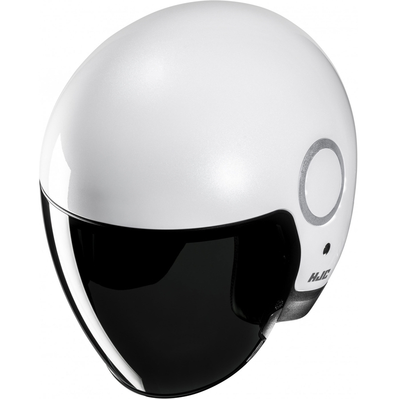 Cască de motocicletă deschisă HJC RPHA 40 Solid alb perlat