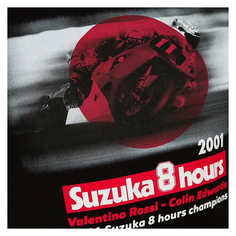 Tricou VR46 Valentino Rossi SUZUKA 8 HOURS negru